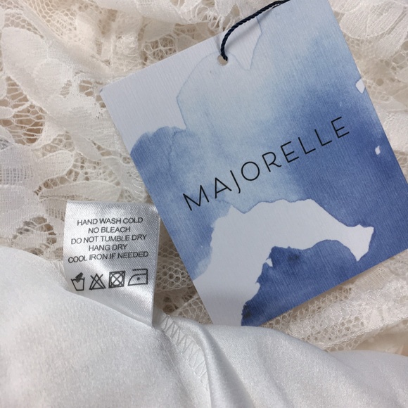 Majorelle White Oak Lace Dress in Ivory NWT Size M - Picture 8 of 8